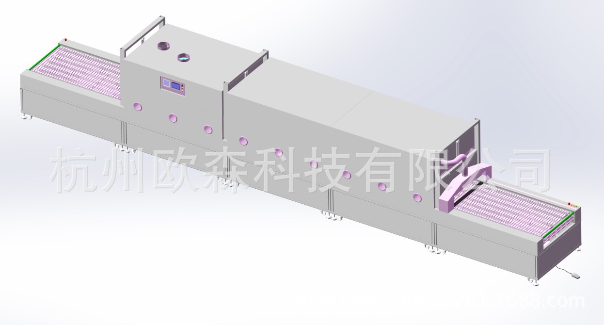 燃料电池 石墨双极板连续固化隧道炉 隧道炉 自动隧道炉