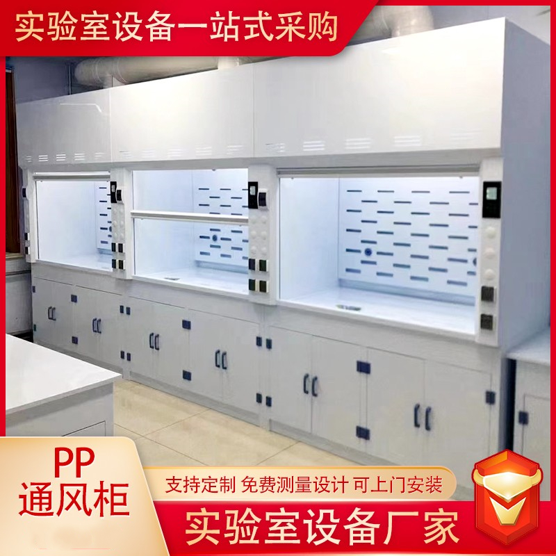 国器 杭州PP通风柜型号GQ-H2 实验室通风橱厂家直销可定制，可安装测量