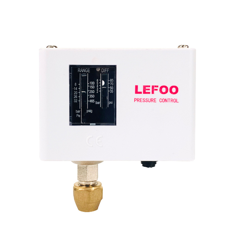 LEFOO厂家 水处理厨具压控 丹弗斯压力开关 蒸汽锅炉压力开关