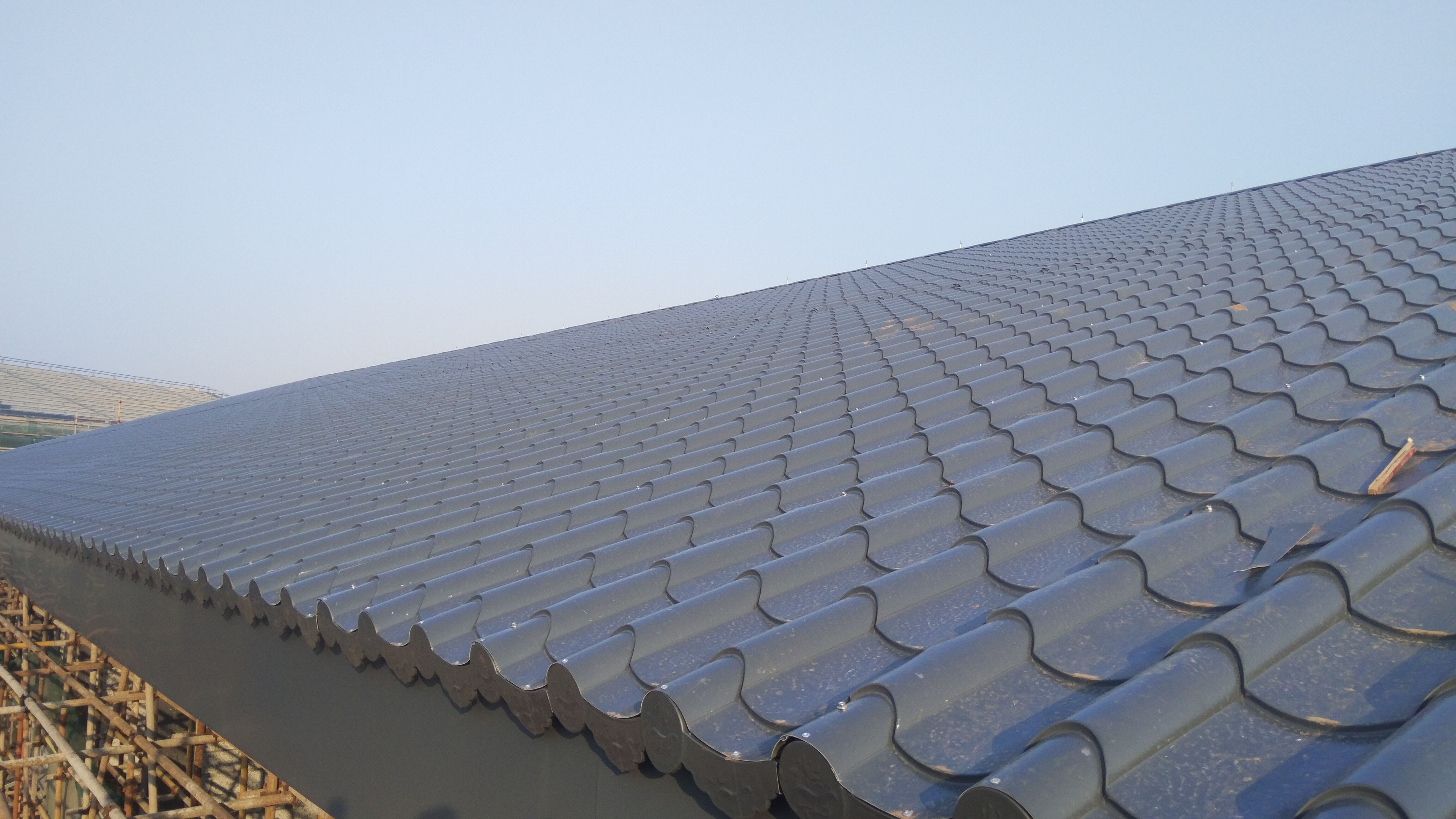 铝镁锰合金瓦 铝镁锰屋面系统 双锁边铝镁锰屋面板免费深化设计