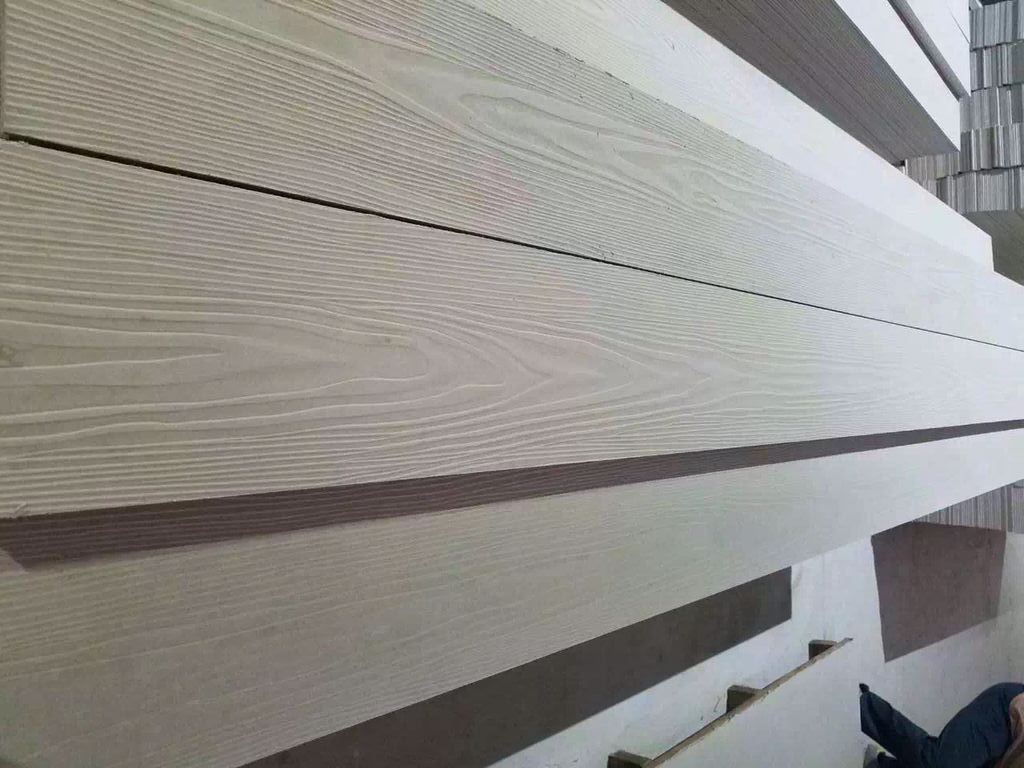 临高pvc外墙挂板仿木纹水泥纤维外墙木纹板
