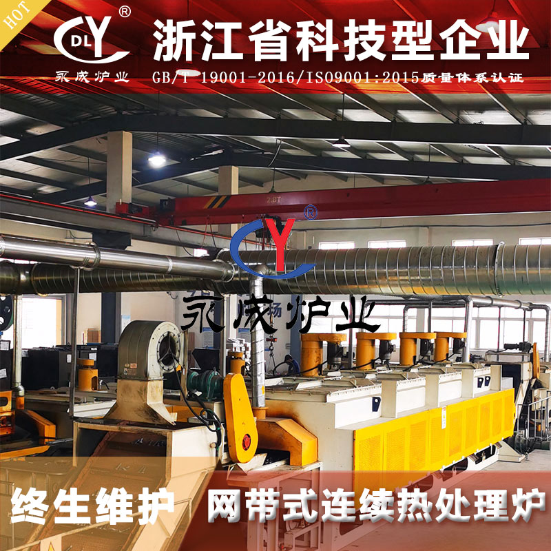 网带炉生产线价格 无马弗托辊炉维修保养 工业炉大修