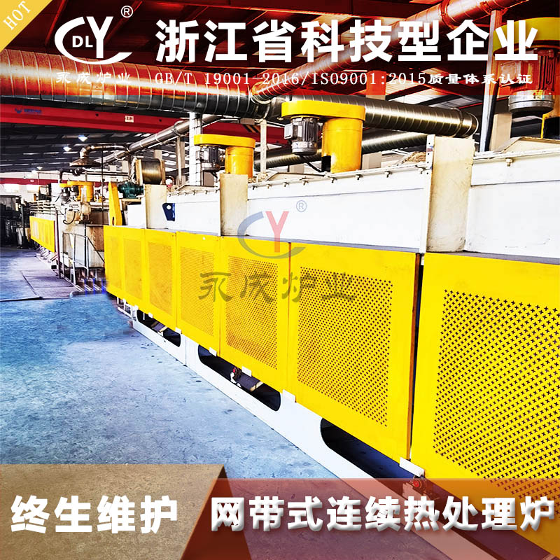 浙江气氛保护淬火网带炉 热处理网带回火炉
