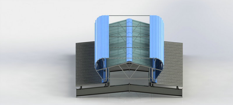 采光通风气楼厂家直销屋顶天窗顺坡通风气楼成品通风气楼