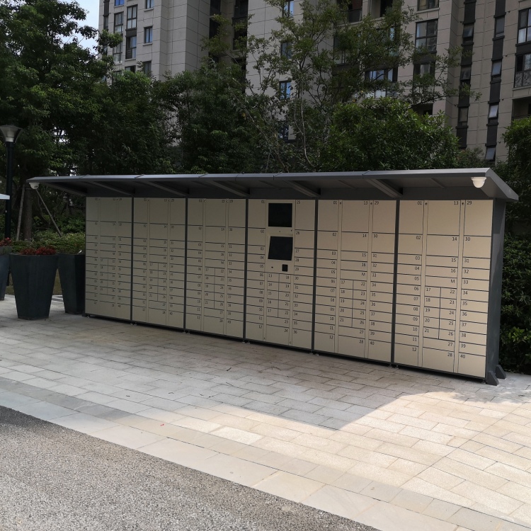 厂家直销微信快递柜小区学校写字楼自提智能快递柜工厂扫码快递柜