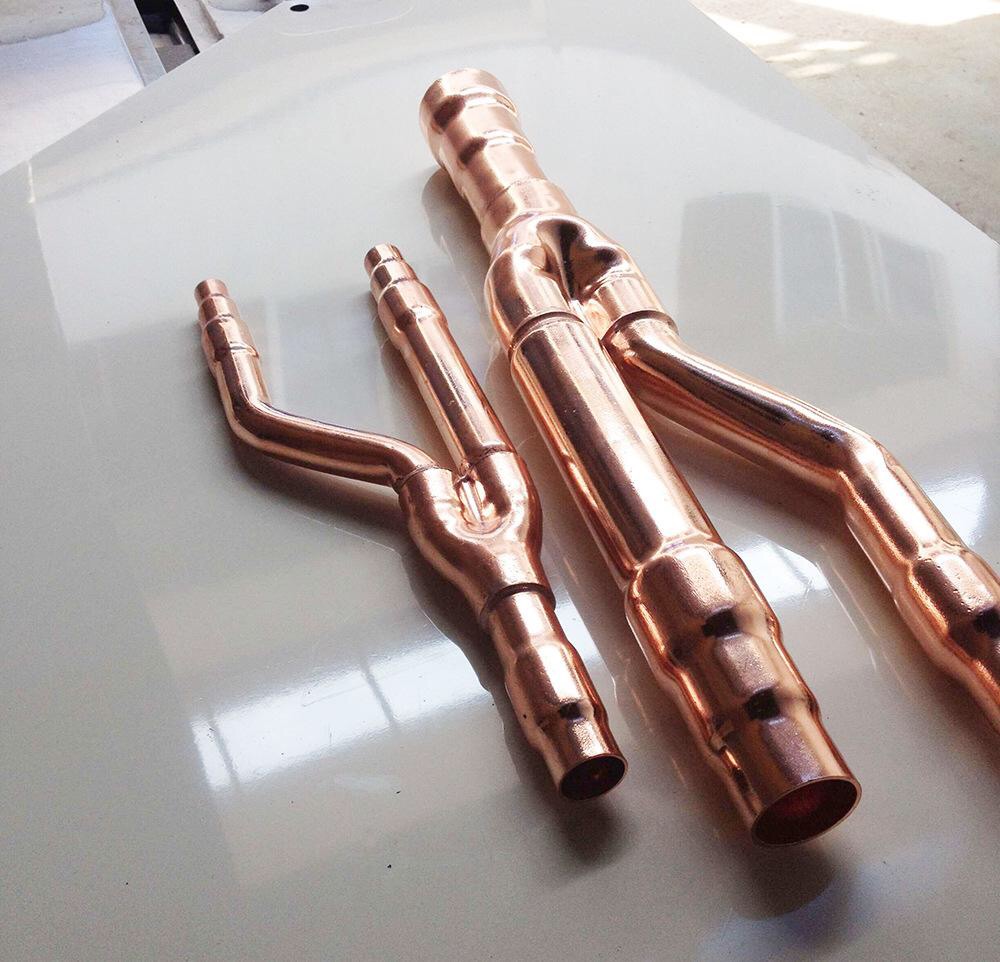 空调分支器大金22t33t72t73t大金分支管分歧管中央空调分歧管