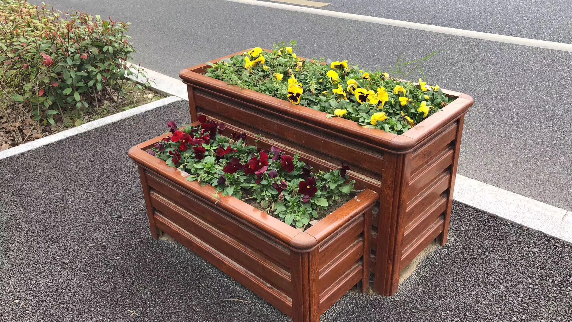 铝合金组合花箱 厂家供应 铝合金花箱 可定做 泰森园艺