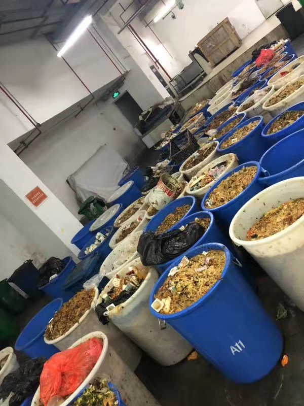 食堂剩菜剩饭回收