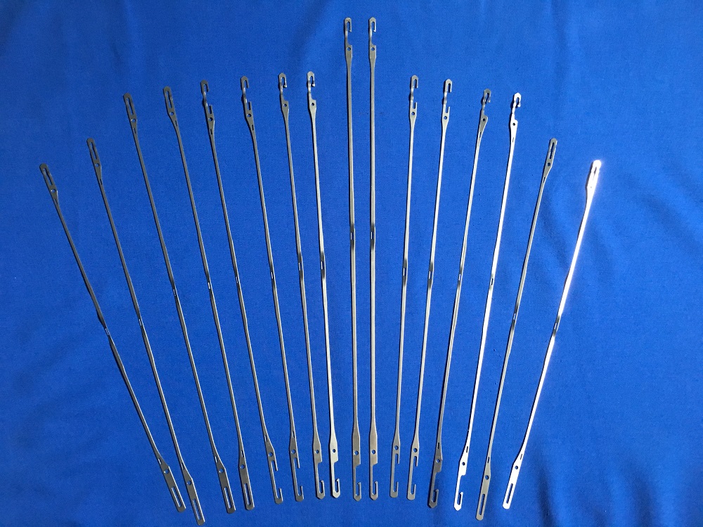 【厂家直供】优质喷气喷水织机用不锈钢综丝c型331