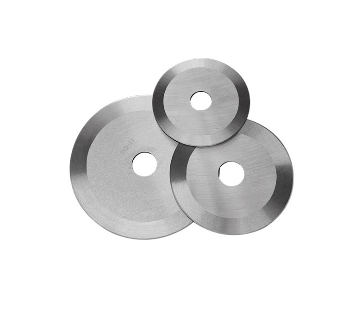 钨钢圆平圆刀厂家定制钨钢圆刀片无纺布熔喷布分切平圆刀欢迎您的选购