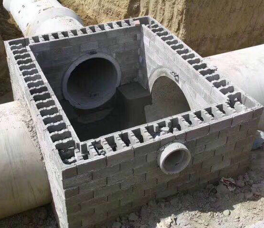 南京砖厂家井壁砖井室砌块井模块检查井模块混凝土模块砖蓝泊艺泰