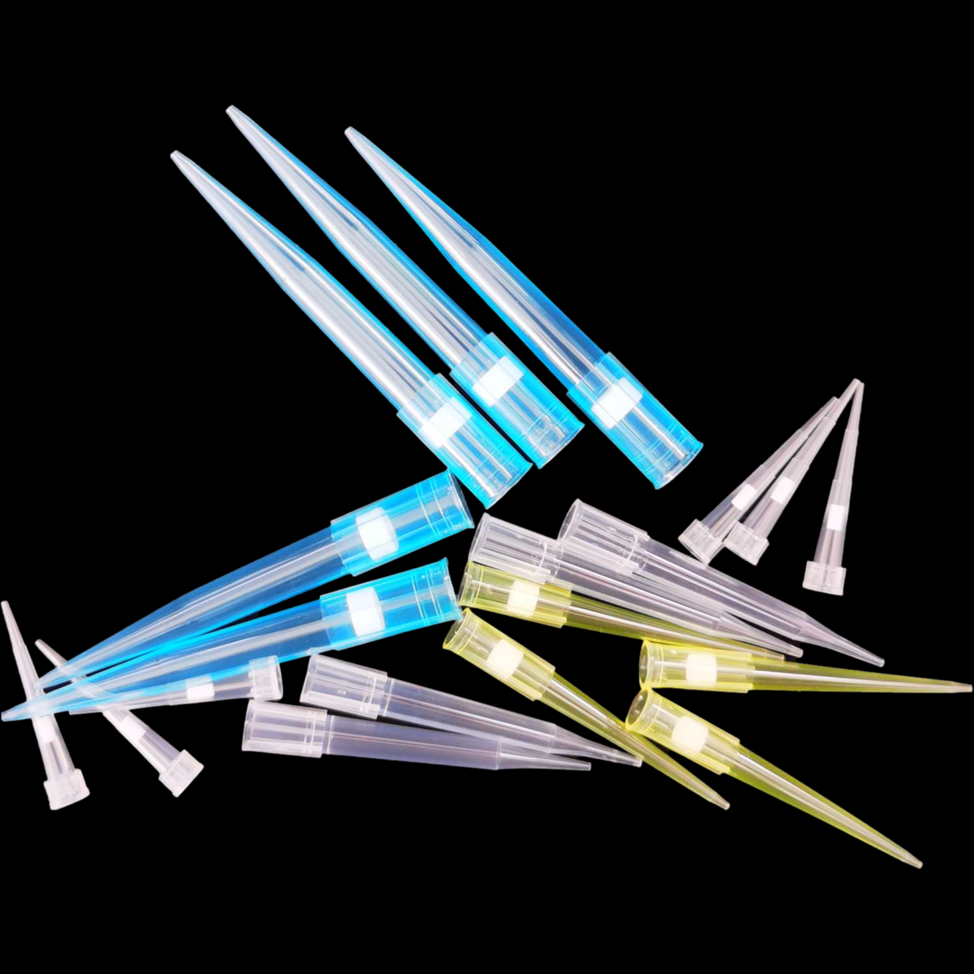 散装移液器吸嘴加长款10ml实验室移液滤芯吸头